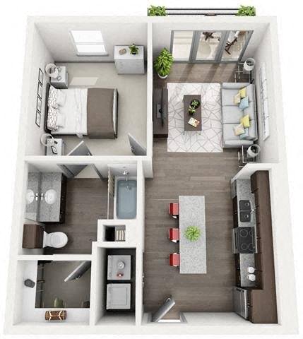 A3 - Barcelona floor plan