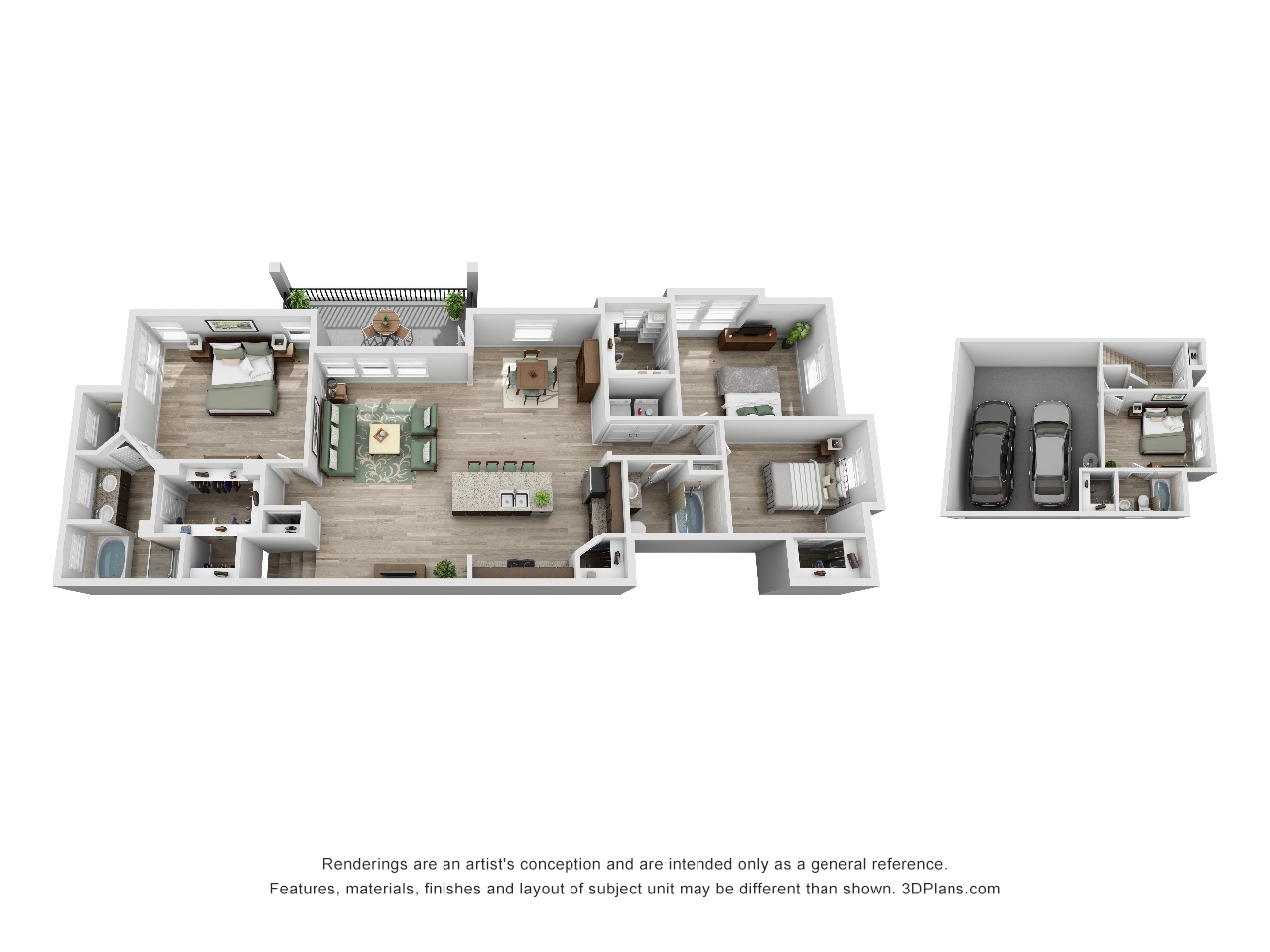 D1 - Beijing floor plan