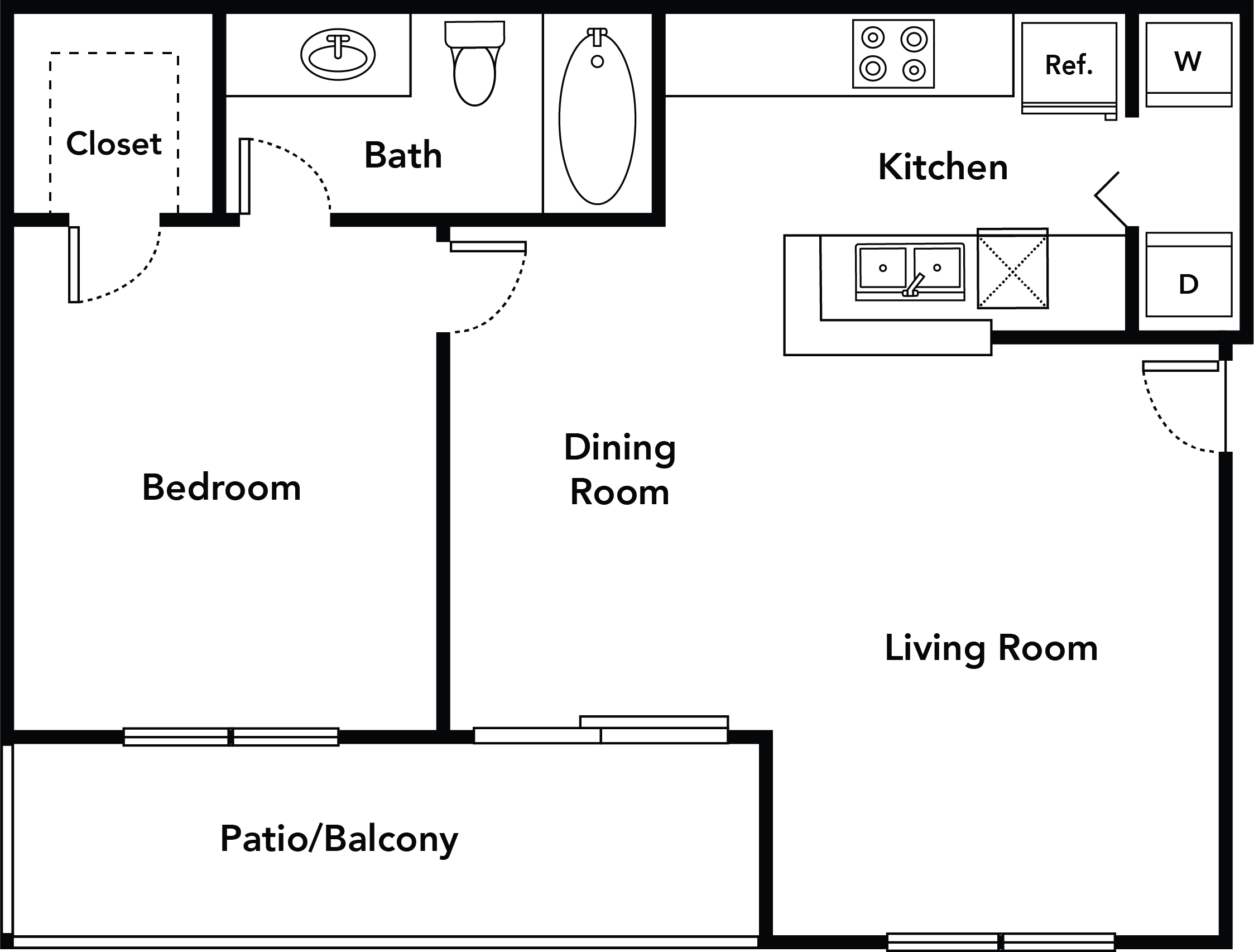 A1 - The Birch floor plan