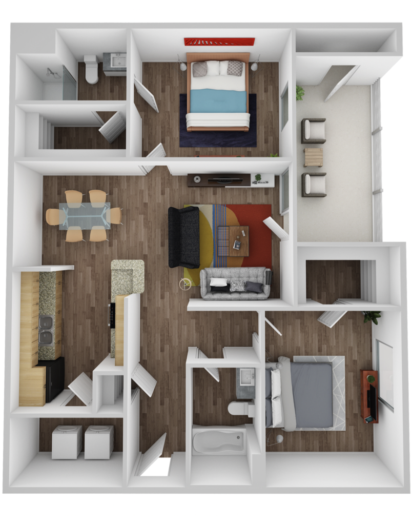 B - Birchwood floor plan