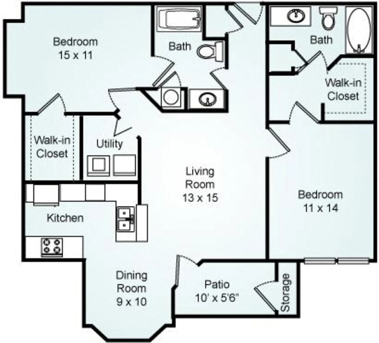 B1 - The Butler floor plan