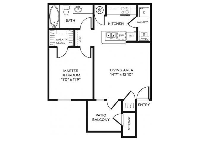 A1 floor plan