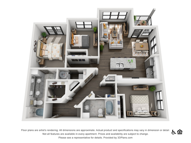 C - Parton floor plan