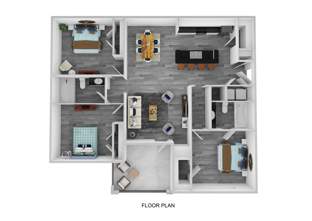 C - The Cambridge floor plan