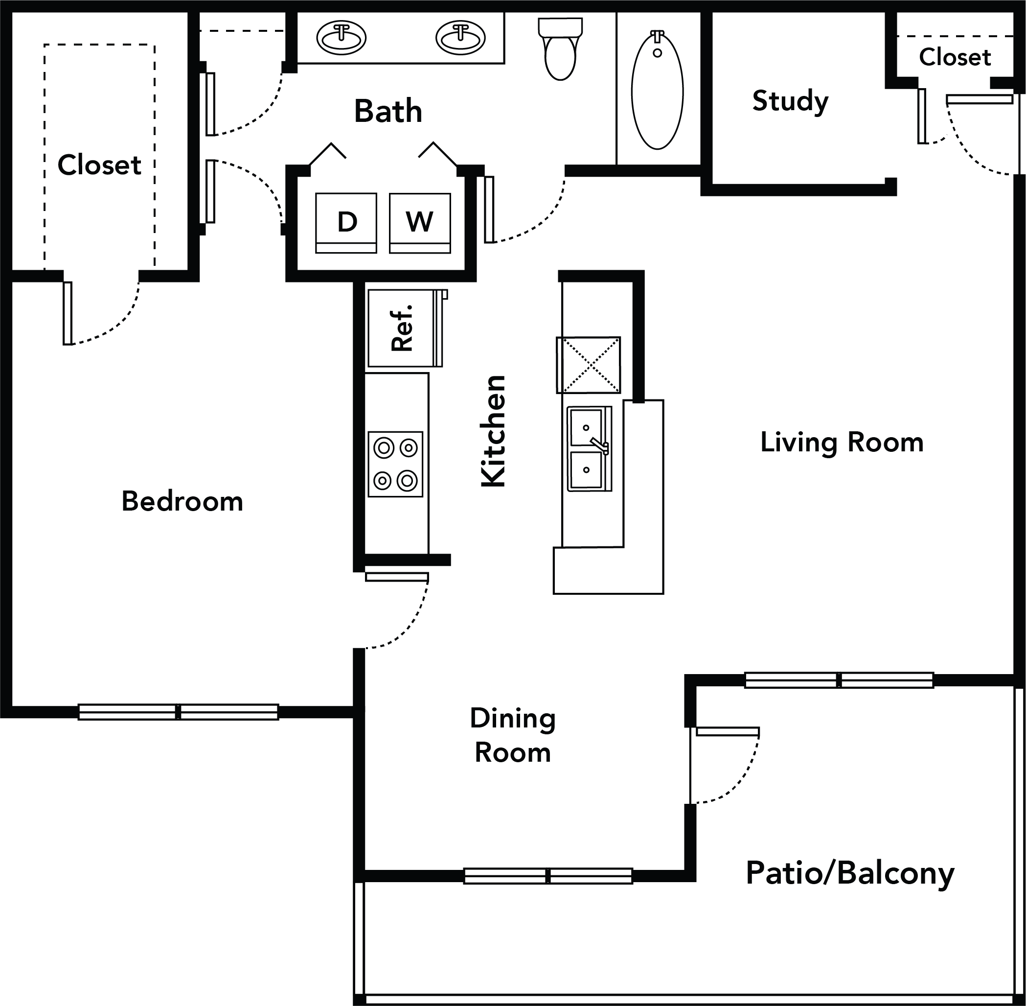 A2 - The Cedar floor plan