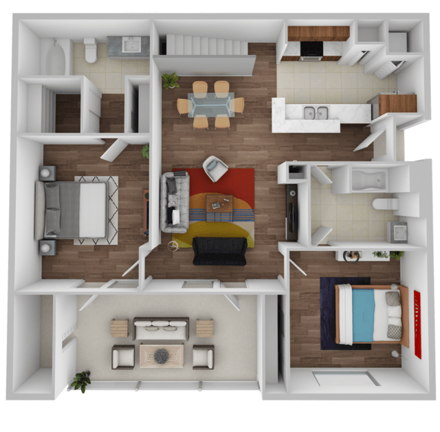 B - Cumberland floor plan