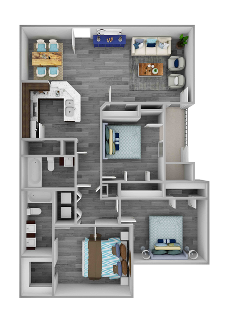 The Cumberland floor plan