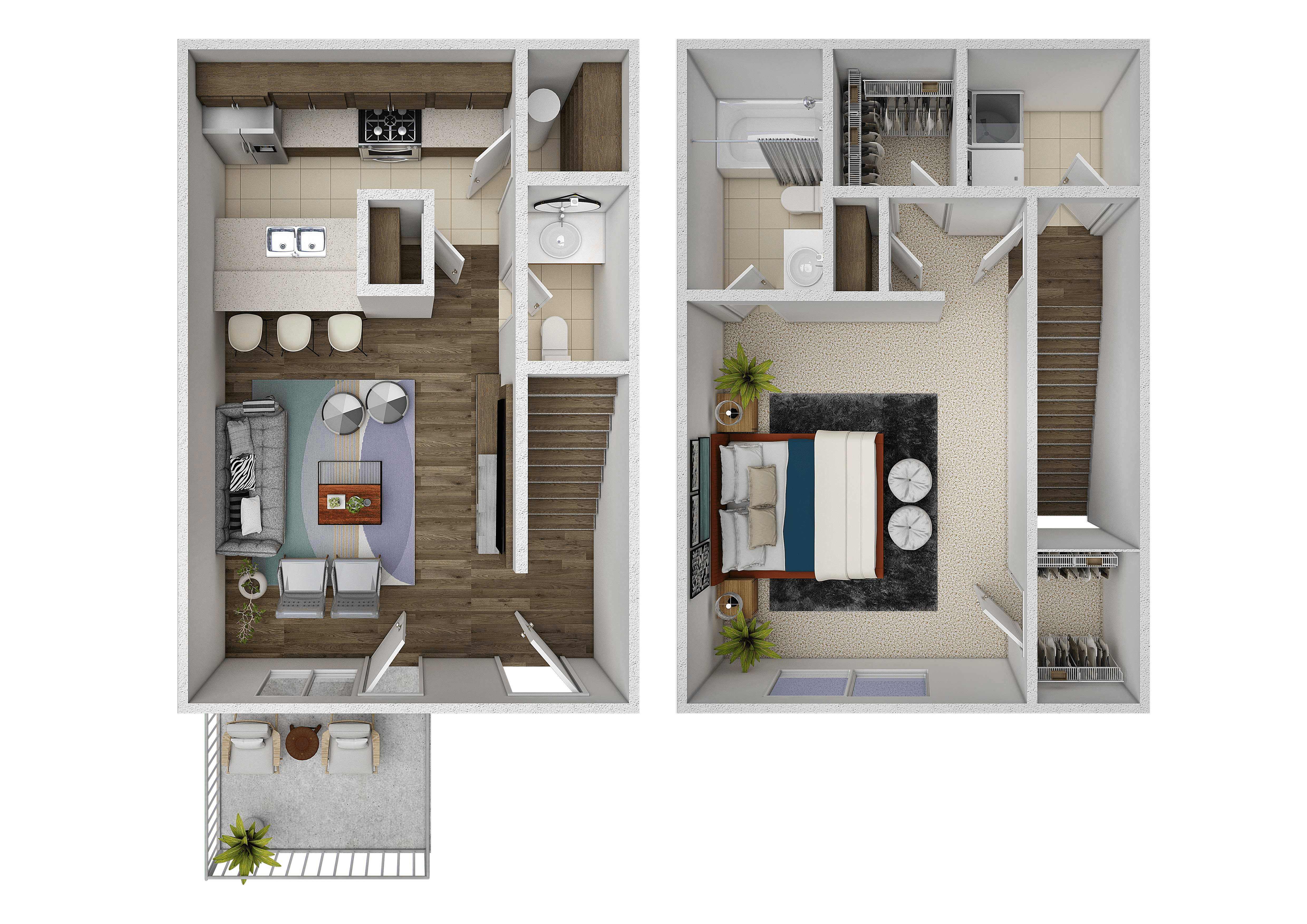 The Cypress floor plan