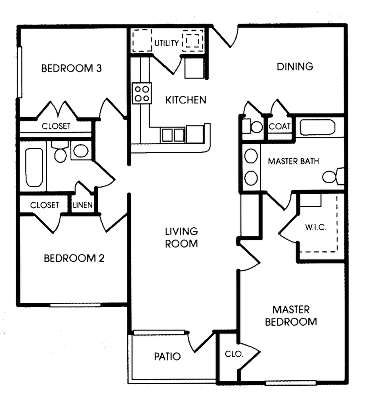The Egret floor plan