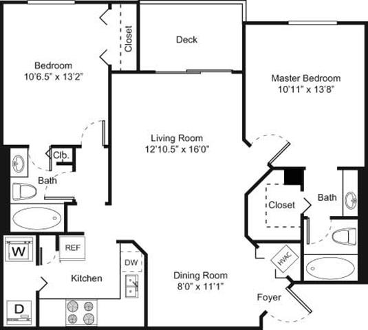 B1 - 2A - Harmony floor plan
