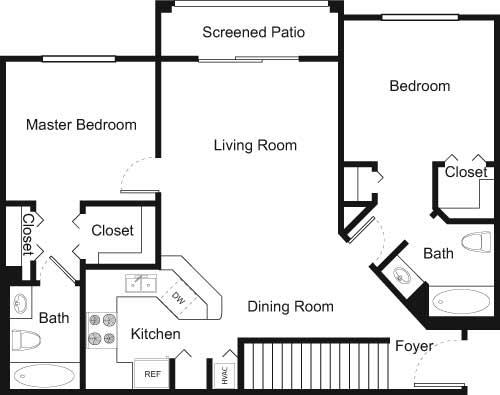 B4 - 2E floor plan