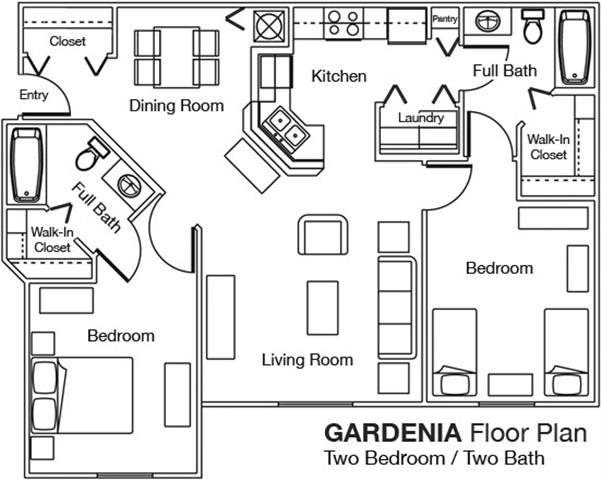 Floor Plans Of Westbrook Apartments In Orlando Fl