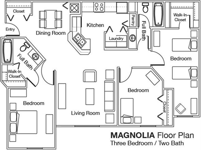 Floor Plans Of Westbrook Apartments In Orlando Fl