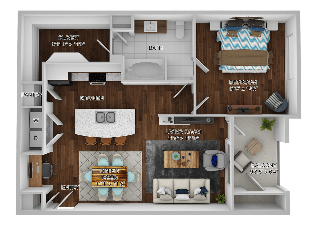 A - Florence floor plan