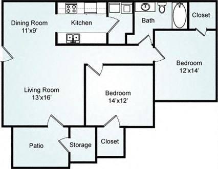 B - The Dogwood floor plan