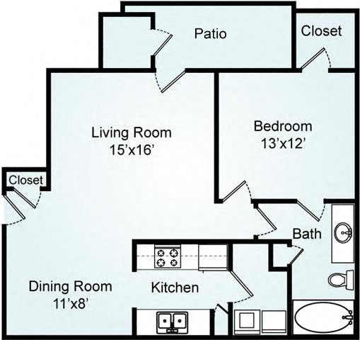 A - The Magnolia floor plan