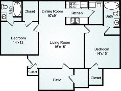 B2 - The Willow floor plan