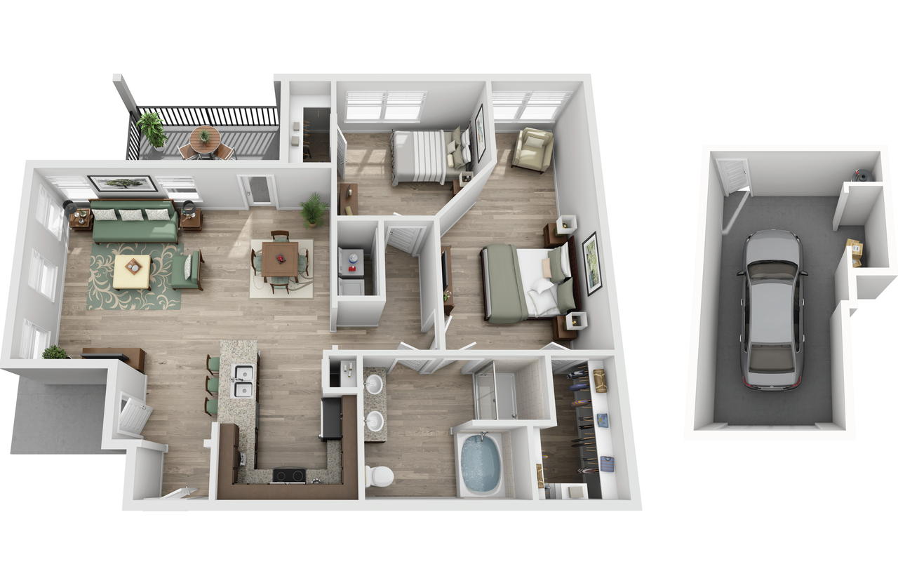 B1 - Innsbruck floor plan
