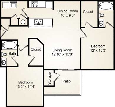 B4 - Litchfield floor plan