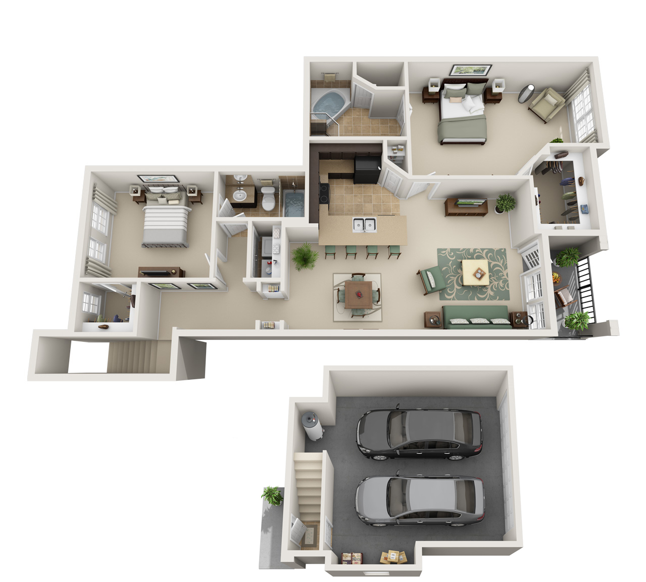 B6 - London floor plan