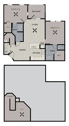 B5  The London floor plan