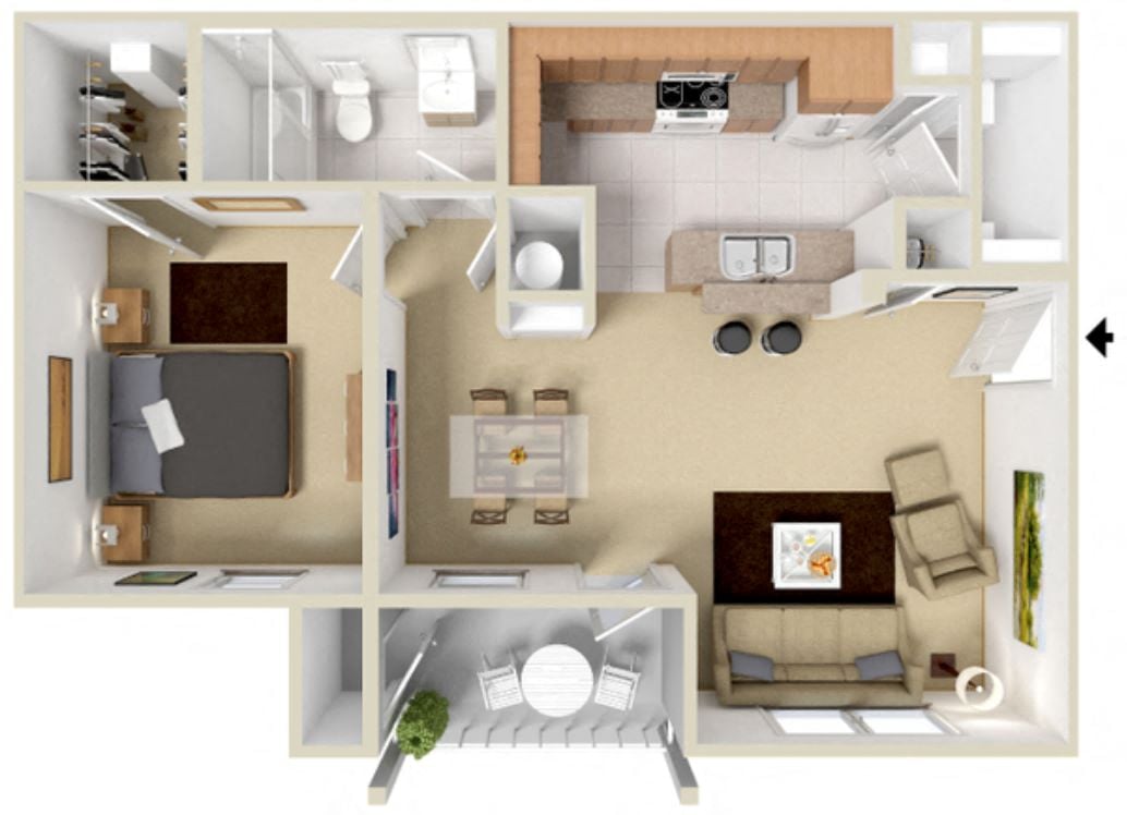A - Mohawk floor plan