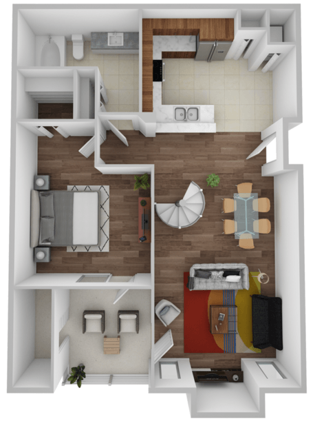 A - Madison floor plan