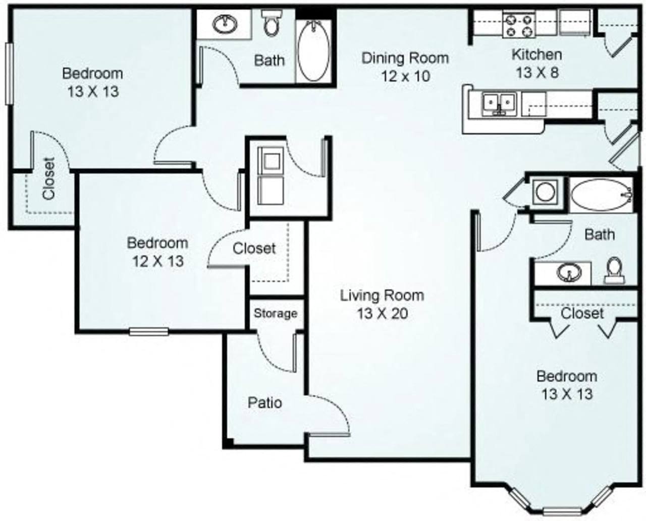 C - The Majestic floor plan