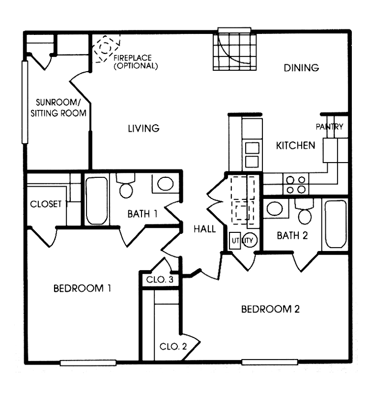 The Osprey floor plan