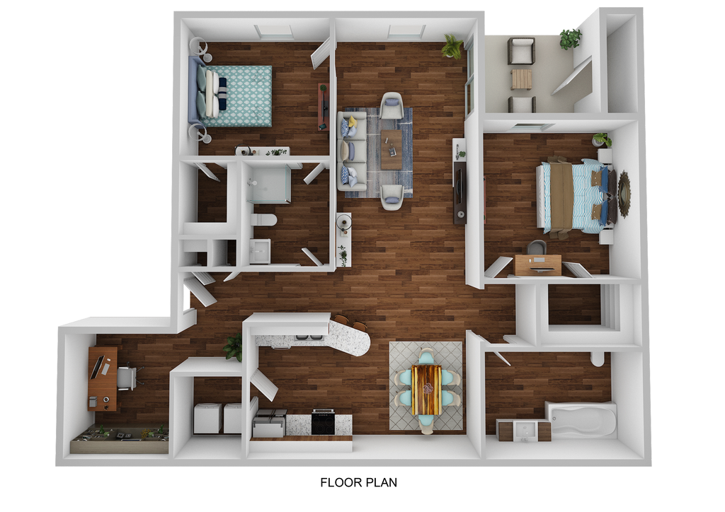 B - Metro floor plan