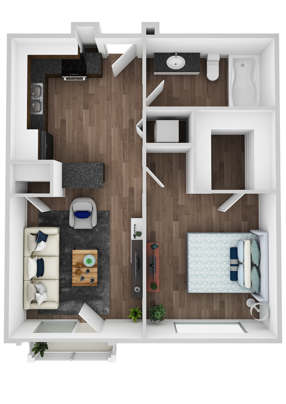 A - Mica floor plan