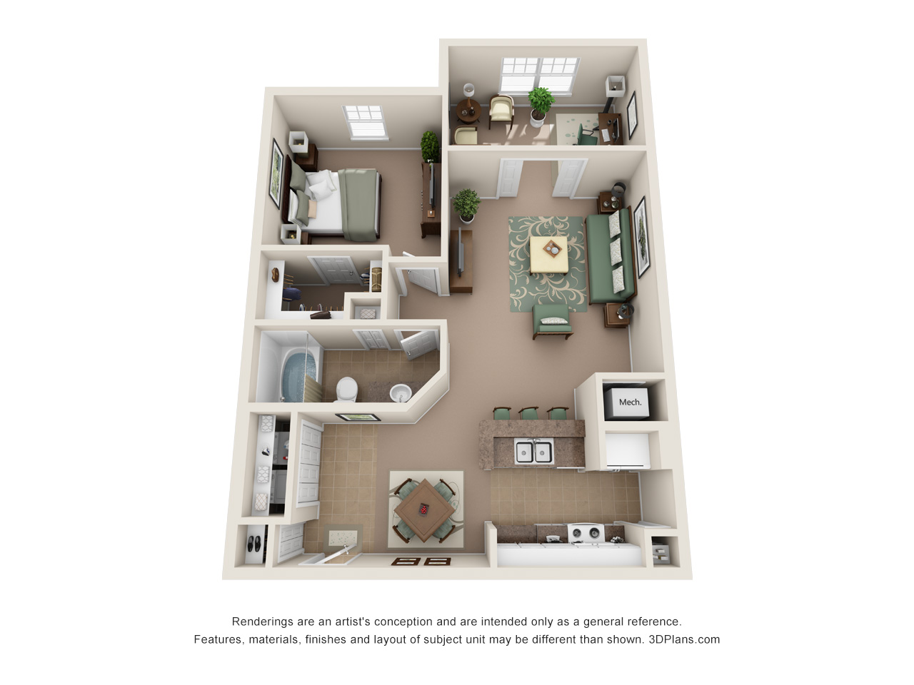 A4 - The Moscow floor plan