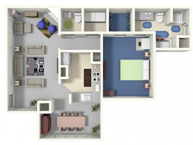 Ashley (A1) floor plan
