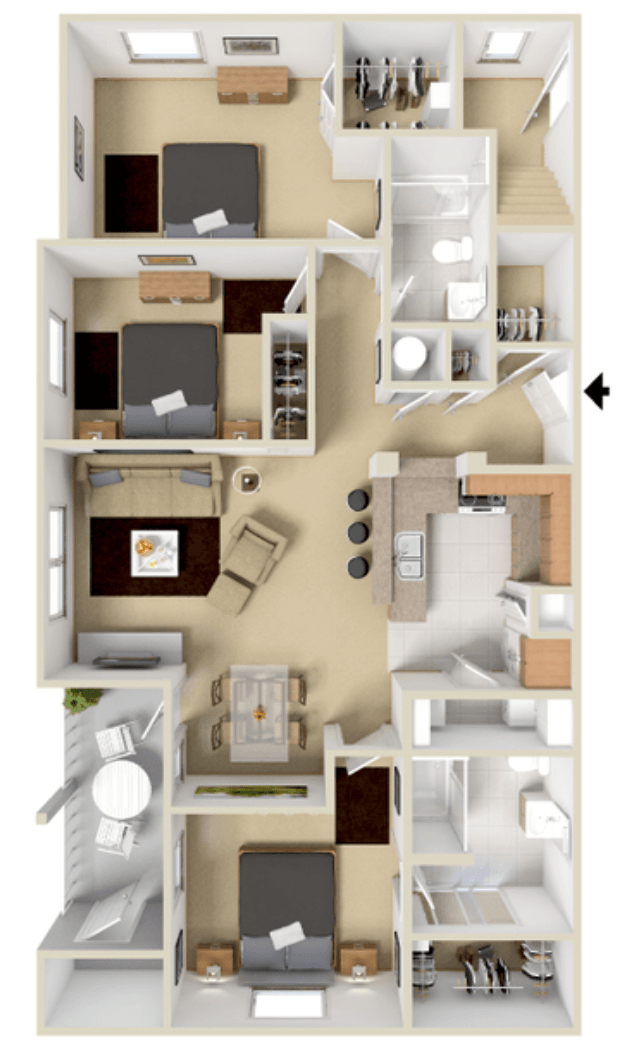 C - Rio Grande floor plan