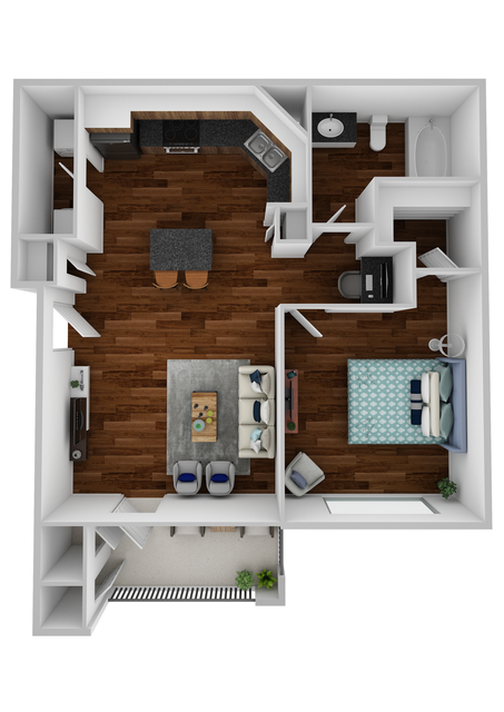 A - Ridgecrest floor plan
