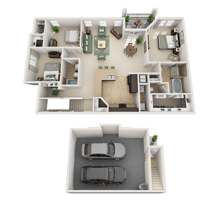 C2 - Rio floor plan