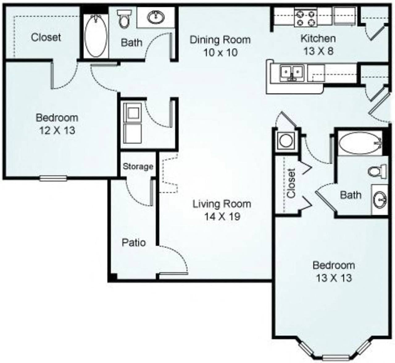 B - The Rushmore floor plan