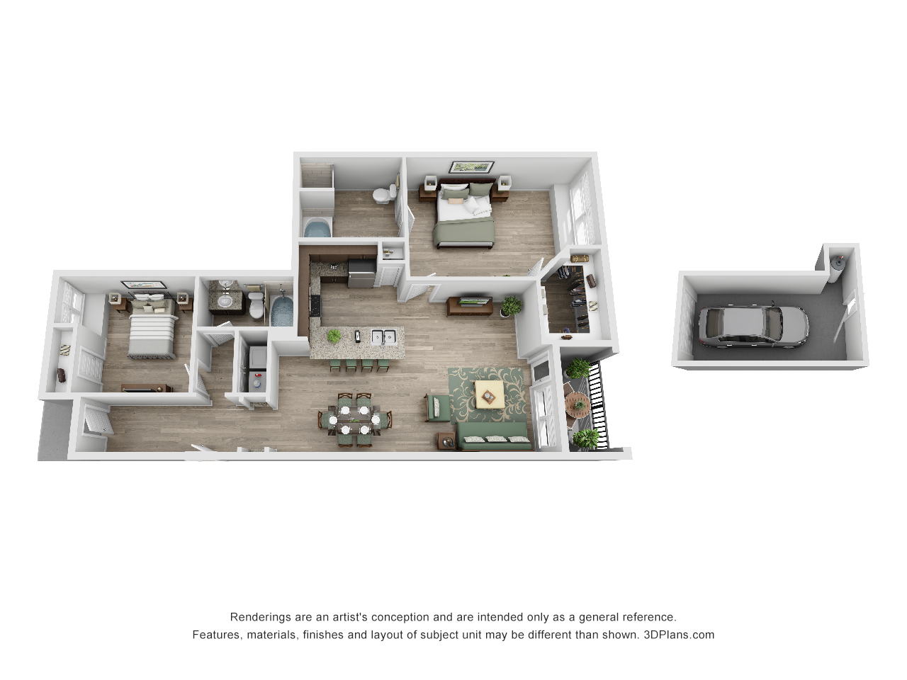 B3 - Sapporo floor plan
