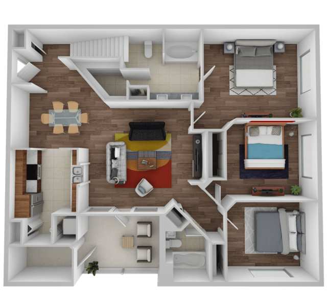 C - Savannah floor plan