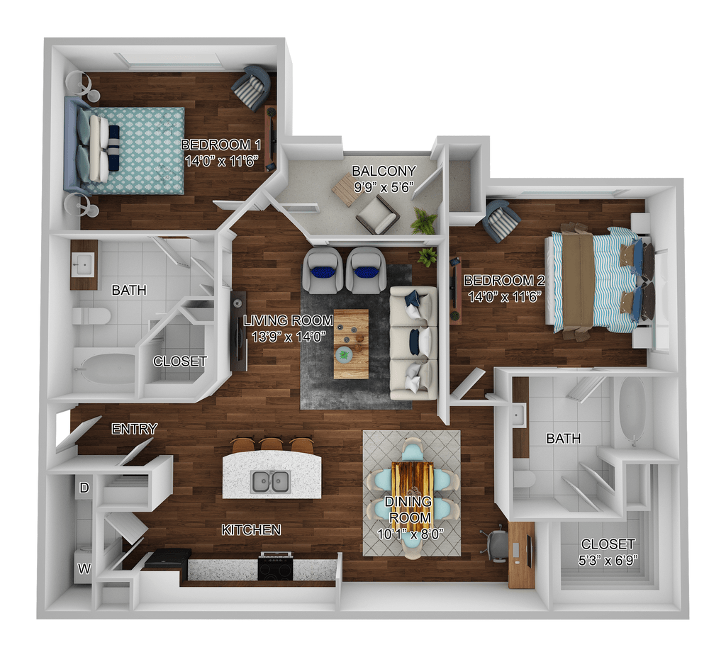 B1 - Sicily floor plan