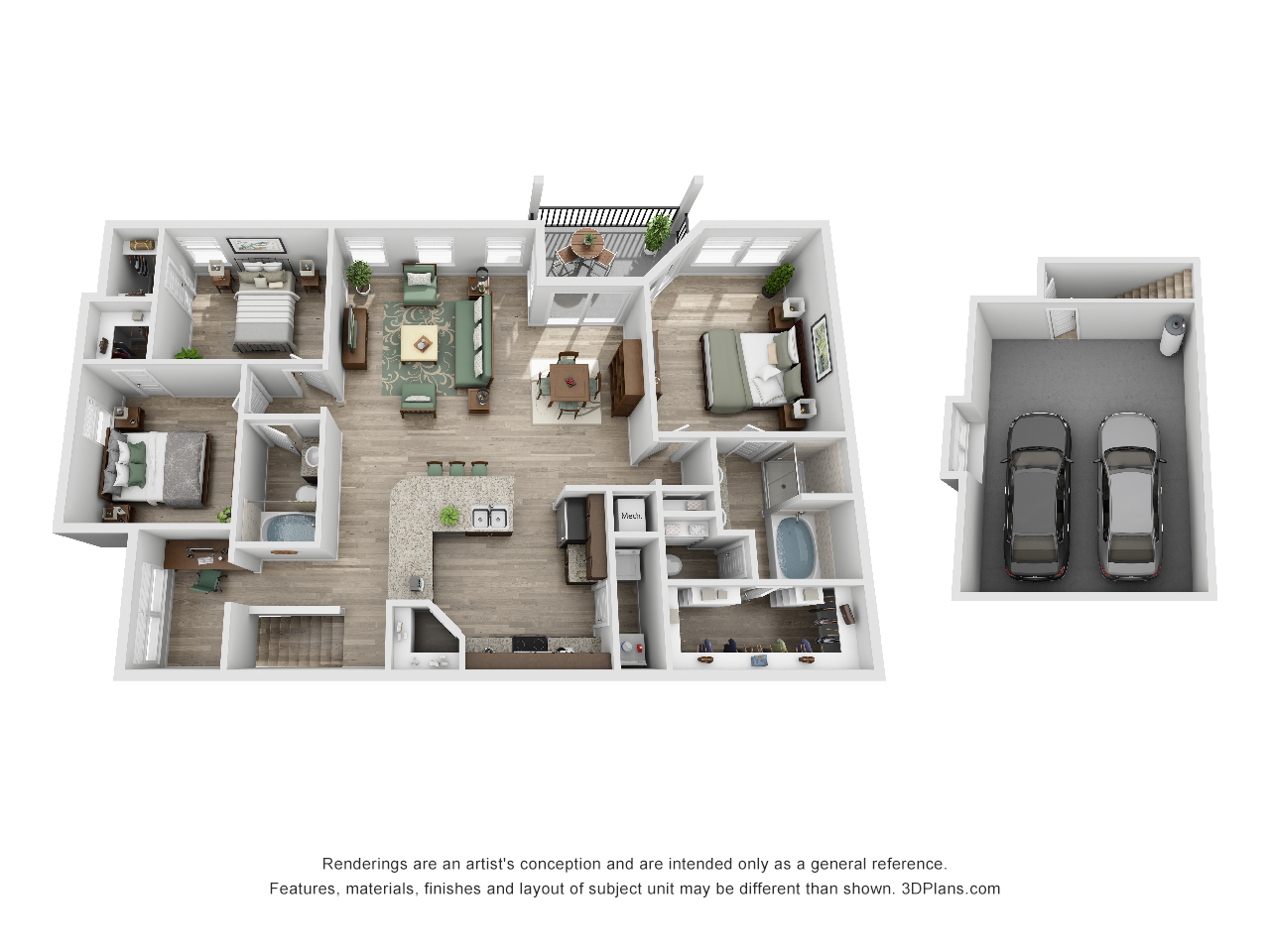 C2 - Sochi floor plan