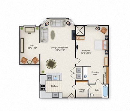 The Mallard floor plan