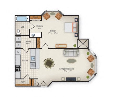 The Osprey floor plan