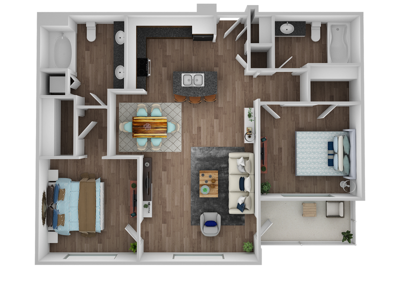 B1 - Steely floor plan