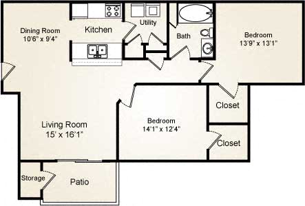 B - Summerset floor plan