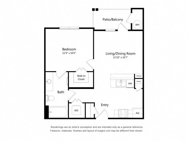 A1 - Brazos floor plan