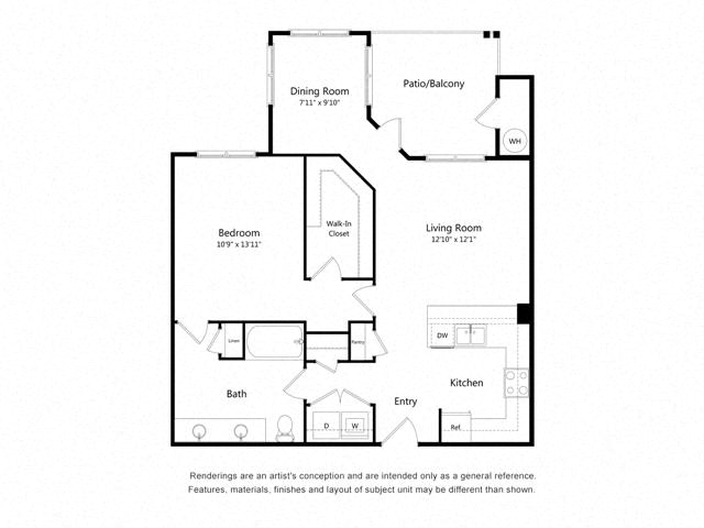 A6 - Sculpture Falls floor plan