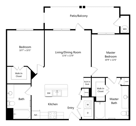 B2 - Travis floor plan