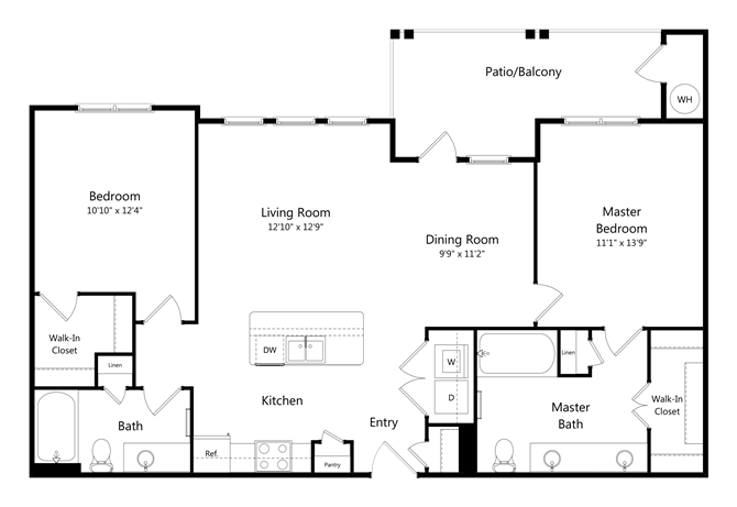 B4 - City Limits floor plan