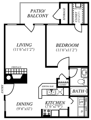 A1 floor plan